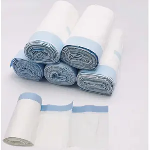 Tear-Free Drawstring Garbage Bags, Pet Waste Bags, Extra Thick Litter Sand Bags, Litter Box, 24"x16" 20 Count Pack