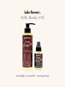 Strongly Scented Silk Body Oil