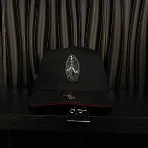 Virgen de Guadalupe SnapBack hat-black/red
