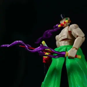 3D Printed ONE PIECE Roronoa Zoro Anime Multi-Jointed Shapeshift Toys Action Figures Mannequin Model Ornaments Gifts Toys