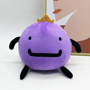 1pc Wemmbu Crown Ball Doll, Cute Plush Toy, Funny and Adorable Birthday Gift, Mcyt Merchandise, Perfect for Kids and Collectors