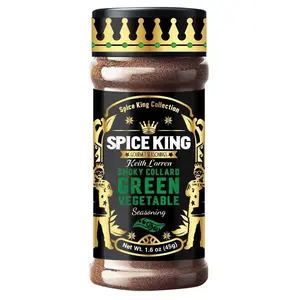 Smokey Greens Seasoning Blend in Storage Shaker Jar – 1.8 oz