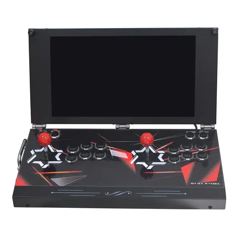 Handheld Retro Arcade Gaming Console (26,800 Classic Games) - 17.5" HD Screen, Dual-Player Gamepad, Adjustable Search-Hide-Pause, Recent Games List, Portable DX Box Collectible for Enthusiasts (Fighting, Puzzle, Sports, Shooting)