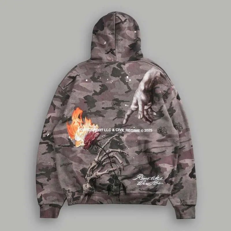 Darc Sport Eternal Fire "Bishop" Hoodie tee Camufladas – Home Run Energy, Youth & Adult Sizes