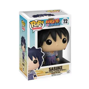 Funko Pop! Animation: Naruto Shippuden - Sasuke 72 Vinyl Bobblehead Figure Collectible 3.75 Inches Tall Premium Quality Gift for Fans