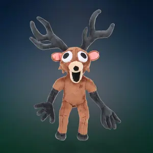 99 Nights in The Forest Deer Plush – Soft Stuffed Animal Game Peripheral, Birthday Xmas Halloween Gift for Kids & Adults, Cuddly Decor for Fans
