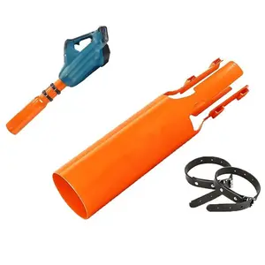 Leaf Blower Airflow Amplifier Pressure Booster for Garden Lawn Gutter Cleaning with Cyclonic Blowing Design Turbo Air Nozzle Extender