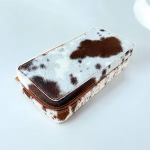 All cowhide jewelry box 