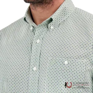 Wrangler RELAXED FIT GEO PRINT SHIRT - 112359455