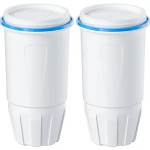 2-Pack ZeroWater® Filter Replacement - Fits ZR-001/ZR-017/ZP-006/ZD-013 Pitchers, Reduces Lead, PFOA/PFOS, Chlorine & TDS