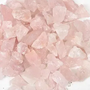 MUMU Rose Quartz Gem Raw Rose Quartz Natural Crystals