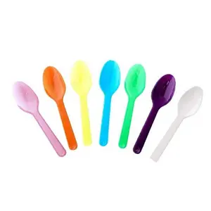 Neon Colors Ice Cream Spoon 3.5 in length (3000 pz)