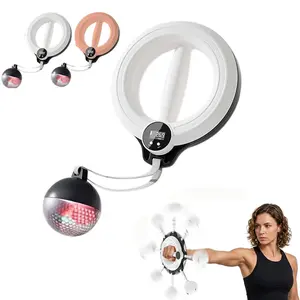 Portable Chest and Arm Trainer, 360° Rotating Forearm Workout Equipment for Men and Women, Home Gym Exercise Tool for Upper Body Training