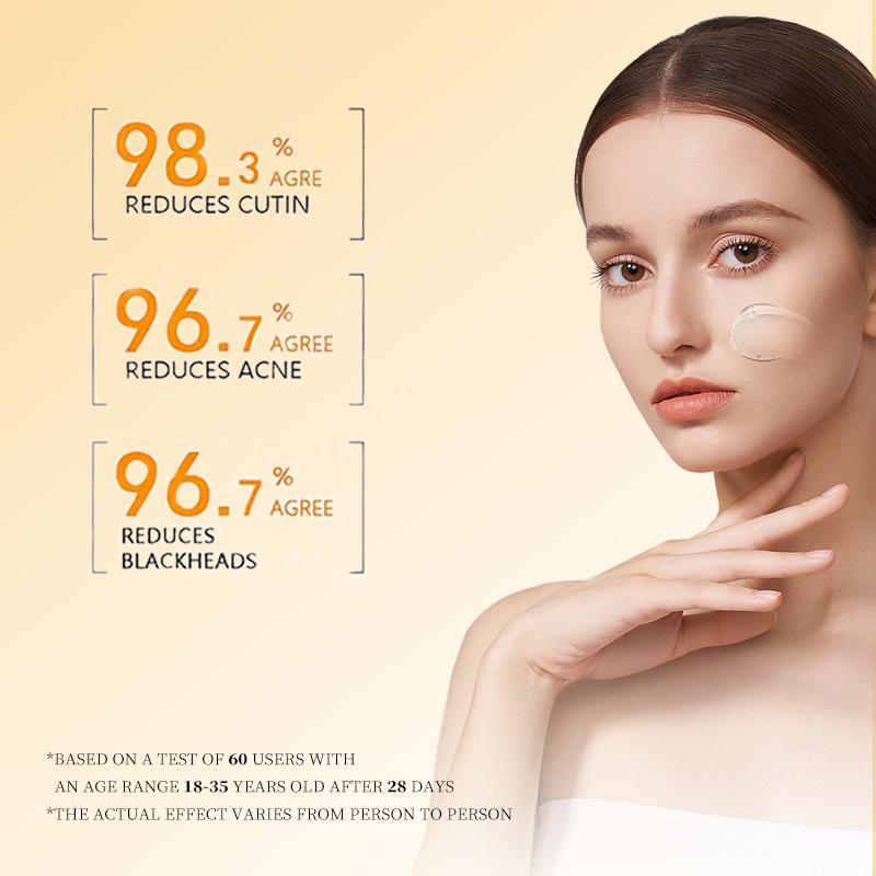 Orange Exfoliating Gel, Moisturizer Face Body Scrub Gel,Deep Cleansing Moisturizing Facial Exfoliator,Natural Orange Peeling Gel Face Scrub，Halloween gift