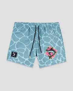 Shark Attack Swim Trunks (Clear Water)