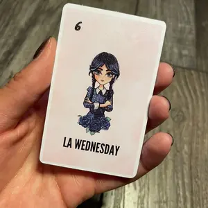 La Wednesday Lotería Card
