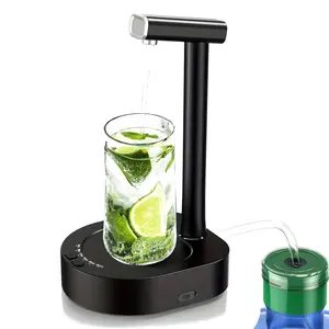 Tanwater Water Dispenser 5 Gallon Portable Electric Black Desktop Water Dispenser for Office, Camping, Travel, Kitchen, Bedroom