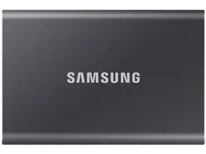 SAMSUNG T7 Portable SSD 1TB - Up to 1050 MB/s - USB 3.2 External Solid State Drive, Gray (MU-PC1T0T/AM)