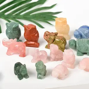 rose quartz ,red jasper,tiger eyes ,clear quartz,green aventurine,obsidian etc. Crystal engravings of different materials