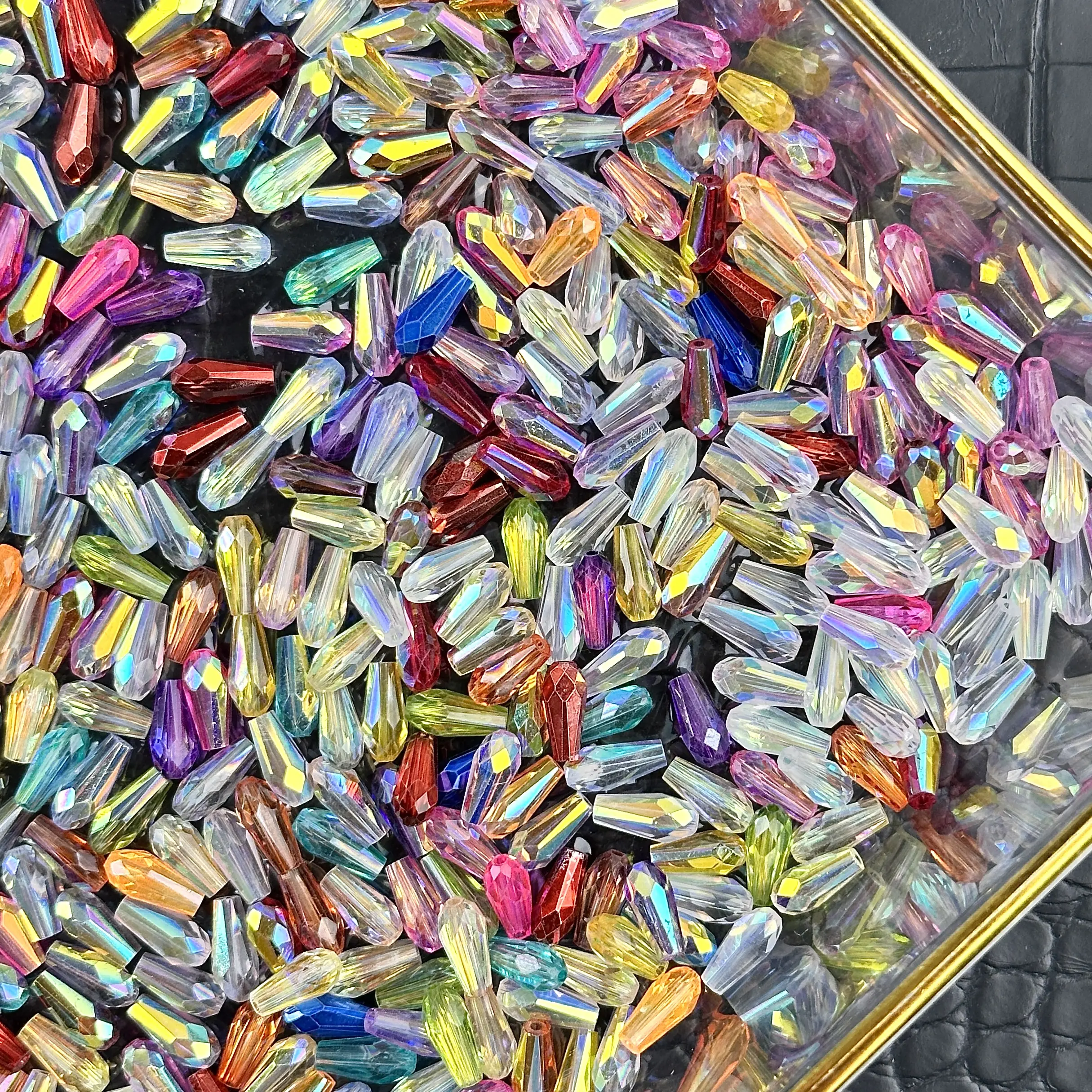 Waterdrop Faceted Bead 9mm/30ml