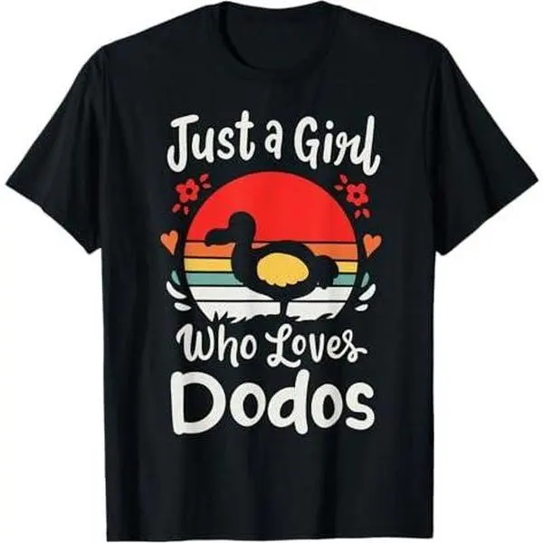 Dodo Birds Just a Girl Who Loves Dodos T-Shirt