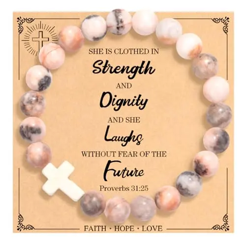 She is clothed with strength and dignity