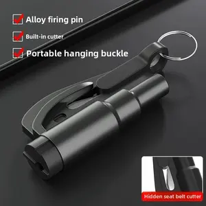 Cargearly Two-In-One Car Escape Hammer, Mini Multi-Function Emergency Tool, Instant Glass Breaking, Essential Car Safety Device