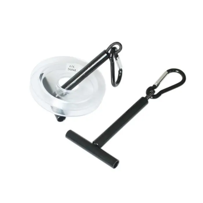 Black Tippet T-Holder - Storage Rack for up to 6 Tippet Spools