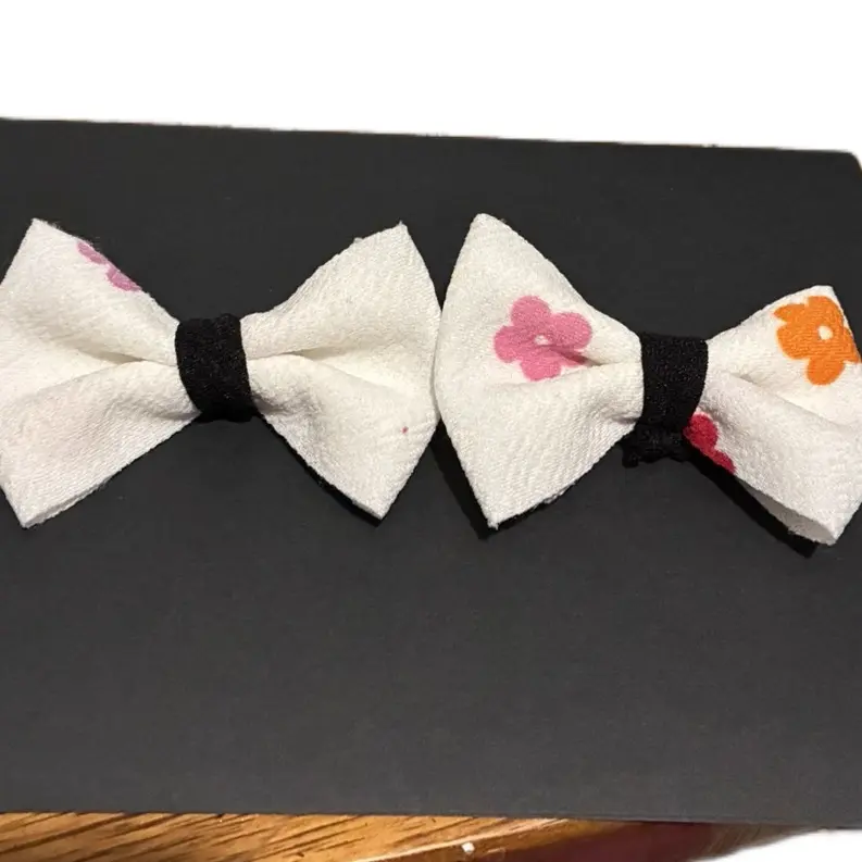 Flower Pigtail Hair Clips, Elegant Adorable Accessory, Party & Formal Event Hair Accessory