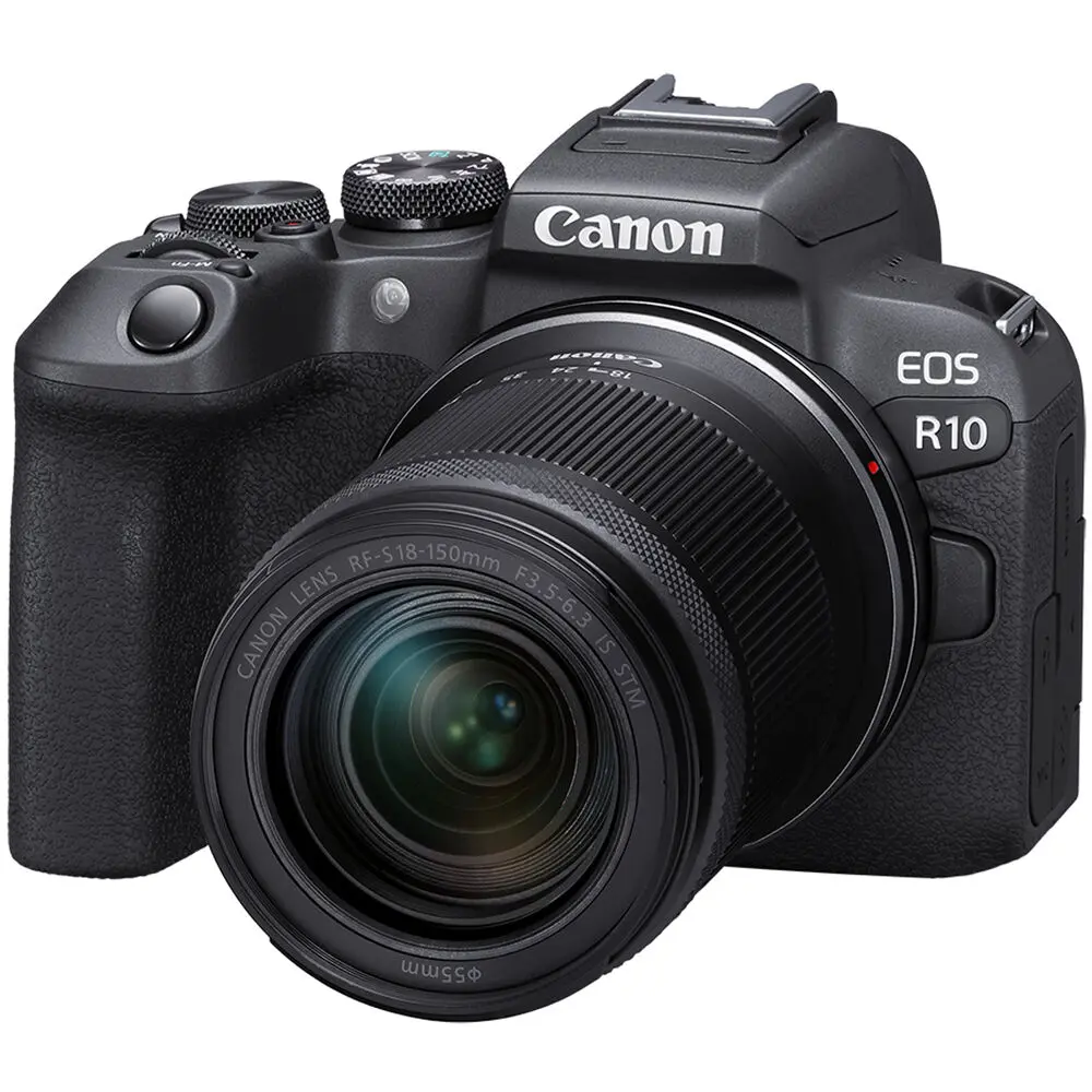 Canon EOS R10 Mirrorless Camera with RF-S 18-150mm f/3.5-6.3 IS STM Lens