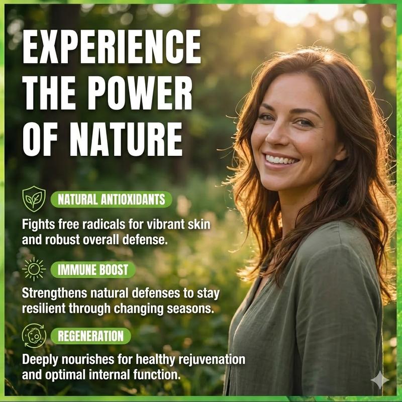 QIZFYZZ 10-in-1 Soursop Bitterness Drops & 20-in-1 Seaweed Capsules Moringa Turmeric Black Seed Ashwagandha Vegan Non-GMO Super Blend