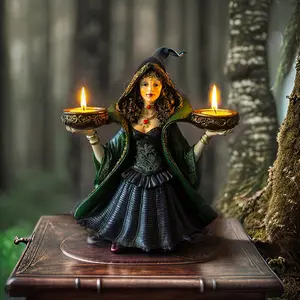 Hocus Pocus Witch Double Votive Holder