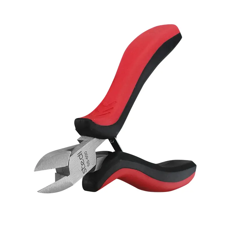 stedi 5 inch (about 12.7 cm) mini flushing knife for jewelry making, clean cutting precision wire cutter, side cutting pliers super sharp and powerful, suitable for jewelry, crafts, DIY, electronics, model making