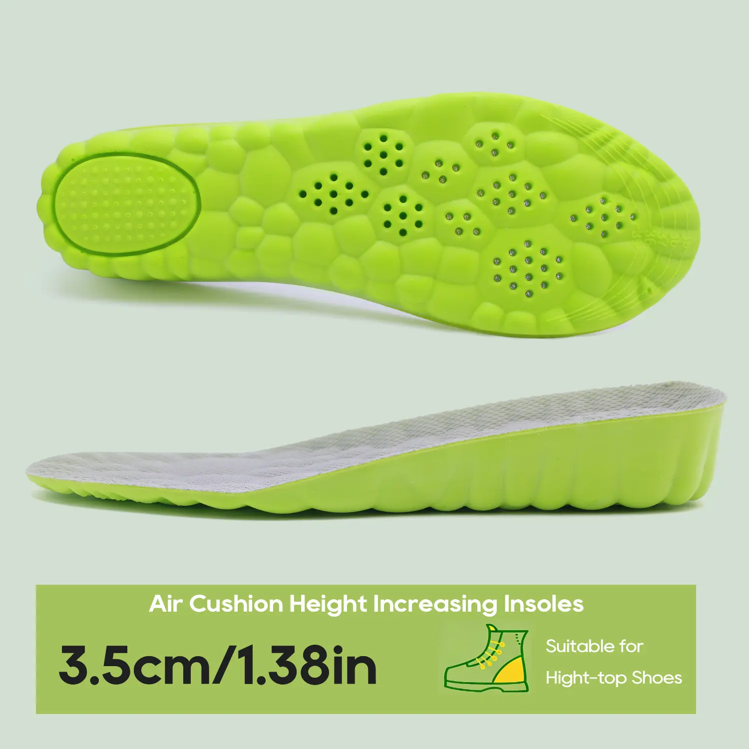 (3.5 cm / Grey Green / US 12)*3 pr.