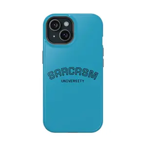 Sarcasm University Phone Case, Impact-Resistant