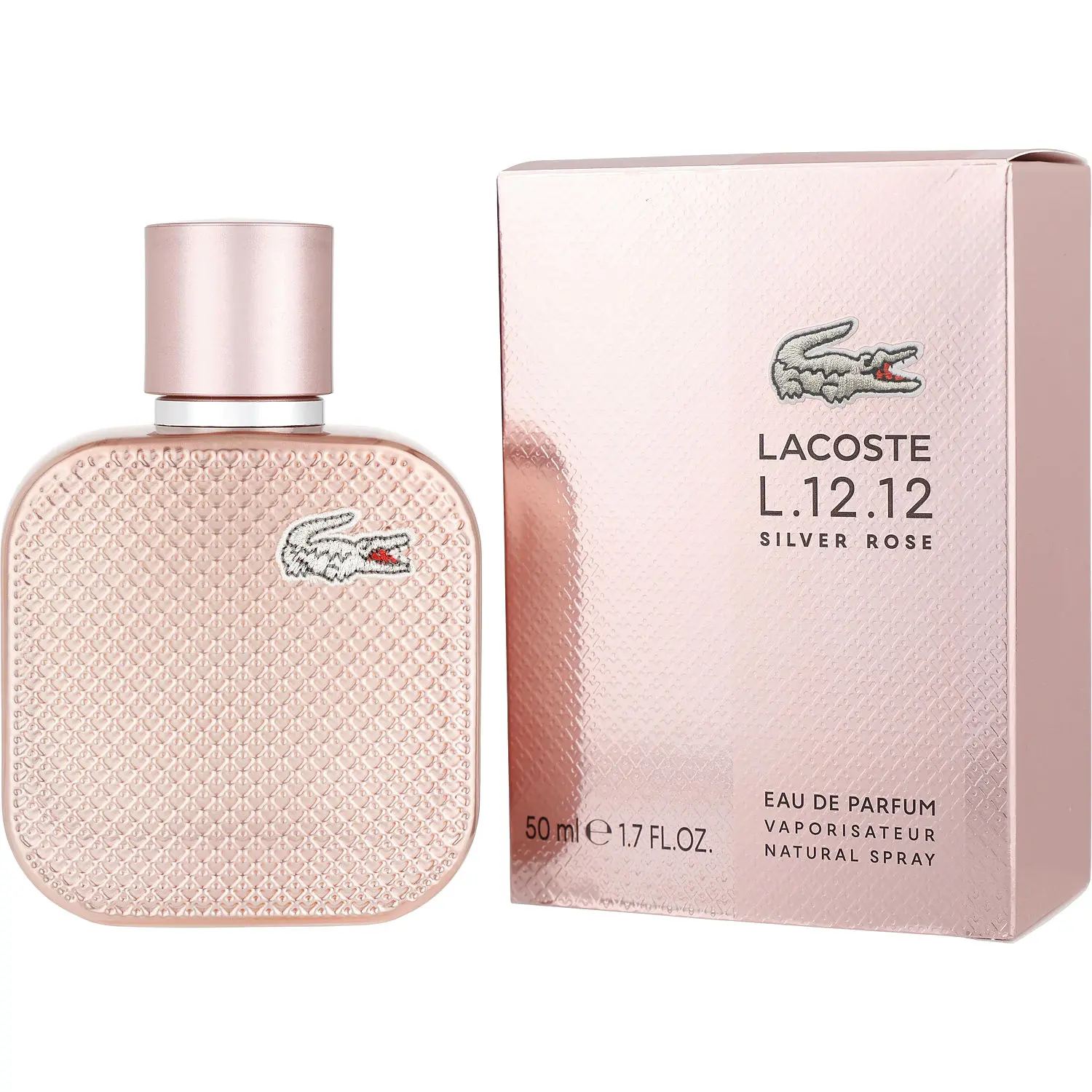 Lacoste L.12.12 Silver Rose By Lacoste Eau De Parfum For Women