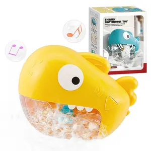 Baby bath toy bathtub bubble machine-toy bath bubble machine suitable for children aged 2-4-bubble bath machine with lights and music-