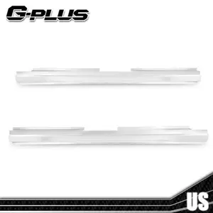 Fit For 84-01 Jeep Cherokee 84-96 Wagoneer 4 Door Pair Slip-on Rocker Panel
