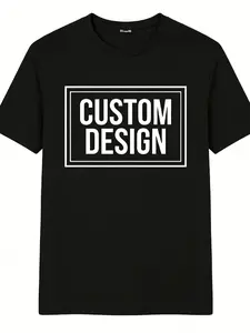 Custom Personalized T-Shirt for Mom Wife Friend, DIY Your Own Design, Meaningful Gift for Mother's Day Birthday Anniversary, 100% Cotton Black or White,  Anniversary Birthday Love Gift Idea S-5XL