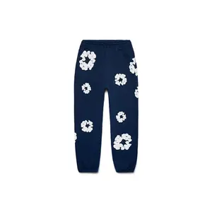 Denim Tears The Cotton Wreath Sweatpants Navy