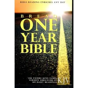 USED Book - Bread One Year Bible - King James Version by Kjv (Paperback) - english