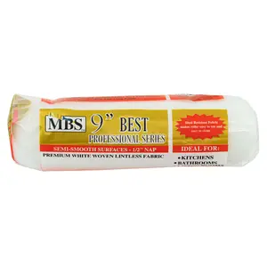 WorldWide Sales Online MBS 9" Roller Cover 3/4" Nap Professional Series Lintless Dralon Fabric – import_2021_10_29_21211
