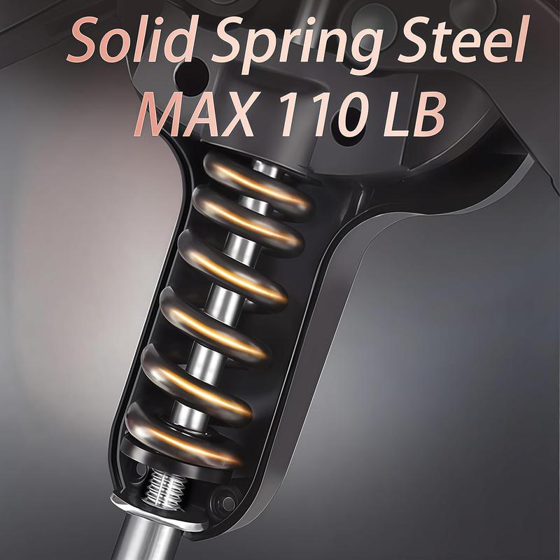 Upgraded Kegel Exercise Thigh Trainer Adjustable Resistance 20-110 lbs with Digital Timer & Bonus Resistance Band for Men Women Home Fitness