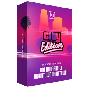 BlackTie Cufflink Collection – City Edition Trading Cards