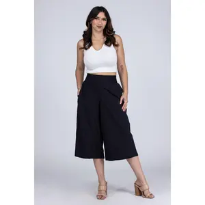 Cool Women's Stretchy High Rise Culottes