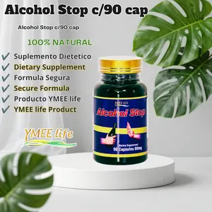 Alcohol Stop 90 cápsulas, Suplemento Dietético ¡Adiós Alcohol!