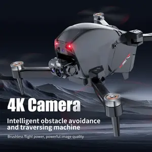 CS16 4K Camera Drone with 4K Camera Intelligent Obstacle Avoidance Powerful Motor Quadcopter for Aerial Photography Brushless Flight Power