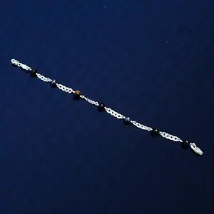 Handmade 925 Sterling Silver Triple Protection Bracelet – 6mm Beads (7" / 7.5" / 8")