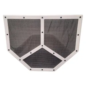 Shaker Screen Radiator Mod White