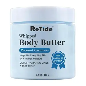 Whipped Oil Body Butter, Coconut Cashmere, Shea Butter Formula, 24H Intense Moisture, Helps Dry Skin With Long-Lasting Moisture, Rich Formula And Deep Hydration, Body Care, 6.7 FL Oz
